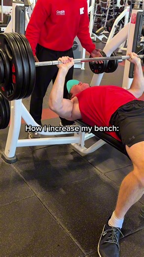 How to increase your bench 💪 1️⃣ Arch your back! A tight arch shortens the range of motion and puts your chest in the strongest pressing position. Think chest up ⬆️, shoulders locked down. ⬇️ More stability = more weight on the bar. 2️⃣ Use a bench press mat! If you’re sliding on the bench, you’re losing power. A bench mat locks your upper back in place so your leg drive actually transfers into the bar.🦵⚡️ No slipping. No adjusting mid-set. Just pressing. My favorite mat is from @odysseyproduc