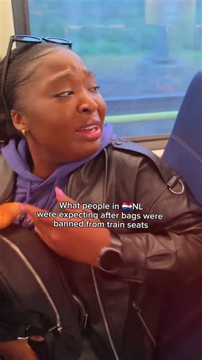 😂 Do you ask someone to move their bag or just stand there and stare?#dutchiescanrelate #netherlands