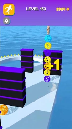 ALL Levels Stack Rider 🎱🏃‍♂️🏃‍♀️🏃‍♂️🎱 - Gameplay Walkthrough #Shorts #StackRider #Androidgameplay