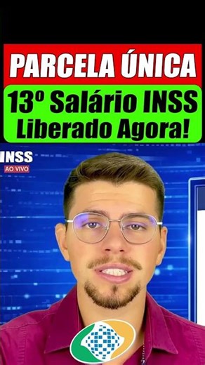 OFICIAL: 13º Salário do INSS sai em PARCELA ÚNICA! Veja