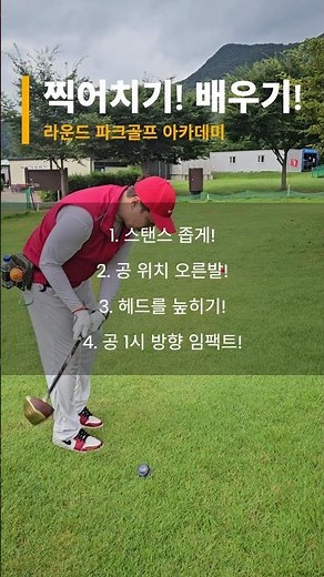 파크골프 잘 치는 법! 이거 꼭 배워두세요! #파크골프 #파크골프동영상 #파크골프스윙 #파크골프치는법 #스윙연습