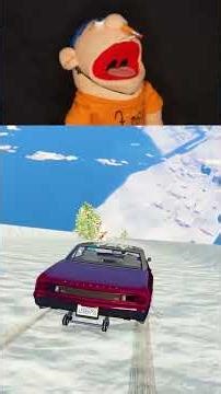 Jeffy Jumps Christmas Car in GTA 5!