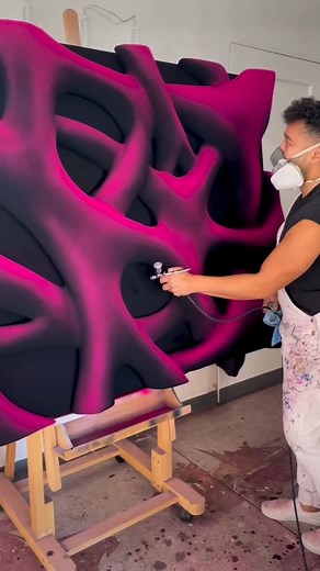 Awesome piece of art by @nickhartist! 💗 Beautiful painting skills... | Interesting & Creative Designs