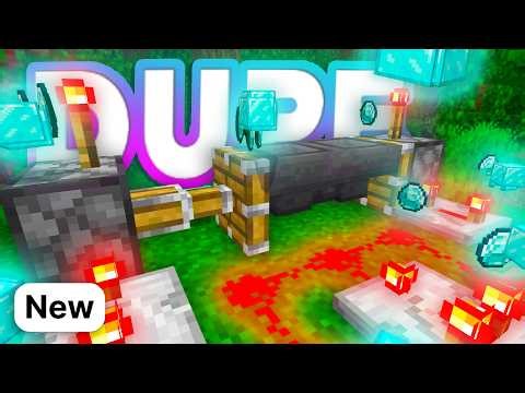 NEW MUST TRY DUPLICATION GLITCH Minecraft Bedrock v26.12 || MCPE, PS5, Xbox, Switch, Windows 10 ||