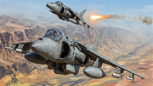 How Britain reinvented air combat - the Harrier Jump Jet