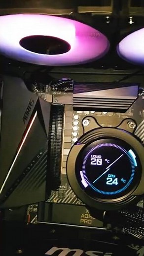 Gigabyte Aorus Waterforce X360 build Ryzen 9 5900X