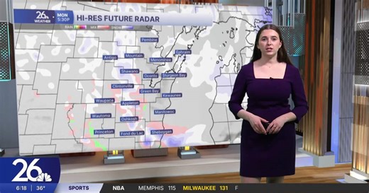 A few spring snow showers