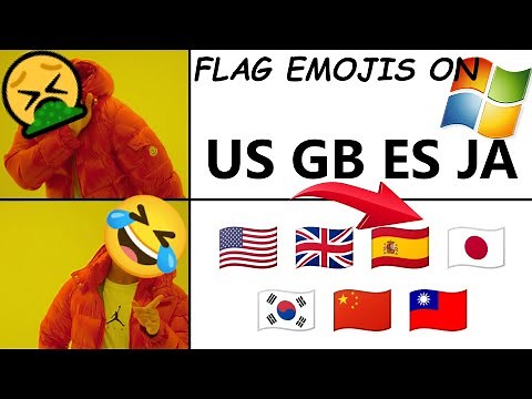 [BROKEN] Get Country Flag Emojis on Windows!