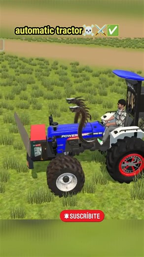 Ye Powertech Tractor Rukega Nahi 😎🔥 #shorts #gaming #trending #ytshorts #viral