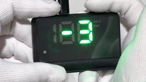 W2 Heads Up Display for Cars,Speedometer with Overspeed Alarm,Automatic Brightness Adjustment,Triple Over-Speed Alarm,LED Large Font,Built in Sun Visor,Plug & Play USB HUD Fit for All Vehicles(Green)