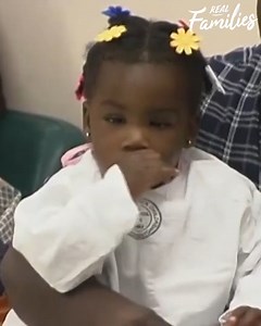 11K views · 117 reactions | Avery is battling retinoblastoma, a rare eye cancer. Her right eye is improving, but the left eye is still a concern due to a calcified tumour. Doctors are closely monitoring her left eye, and recent laser treatments have shown positive results. From: Little Miracles S1 Ep6 | Real Families | Facebook