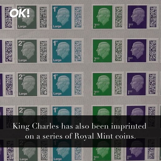 The new definitive stamp for King Charles III has been unveiled as part of ‘The King’s Stamp’ exhibition at the Postal Museum in London. | OK! Magazine UK