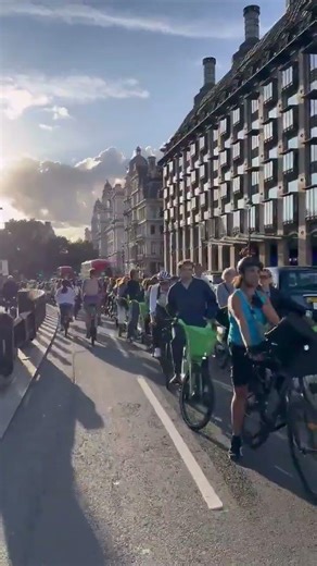 'Cycling will never work here. This is #London not #Amsterdam!' A few moments later...
