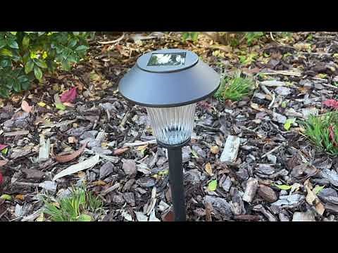 How to Assemble a Solar light & How they work. Pathway illumination Path Lighting