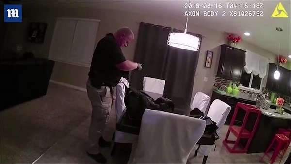 Bodycam shows cops searching Chris Watts home after the murders