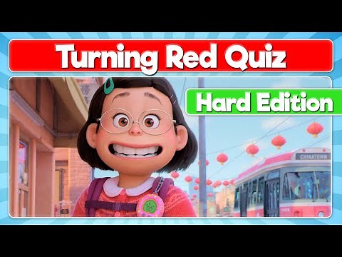 Turning Red Quiz - Hard Edition! Are you a super fan of Turning Red?