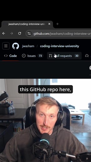 Learning Path for Software Engineers 😎 This GitHub repo is a learning path put together by someone who got hired at Amazon using the same process. Becoming a SW engineer is a difficult task, and knowing the correct steps to take along the way can be even harder. This repo lays it all out for you for free! Follow for more free coding resources ✅ #code #coding #tech #learntocode #softwareengineering
