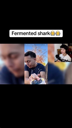 Fermented shark… and that was a MISTAKE 😨🦈