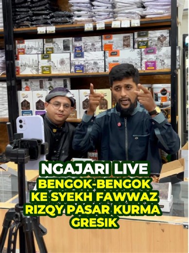 Mafia Kurmo Malang Mengajari Syekh Fawwaz di Gresik