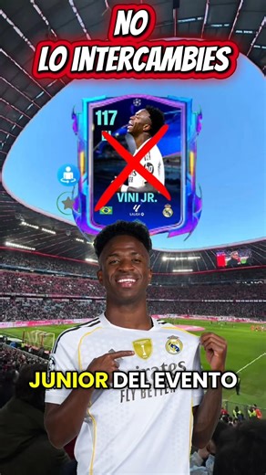 Vinicius junior del evento de la champions 👀⚡ Review #fc25 #fifamobile #fcmobileid #parati