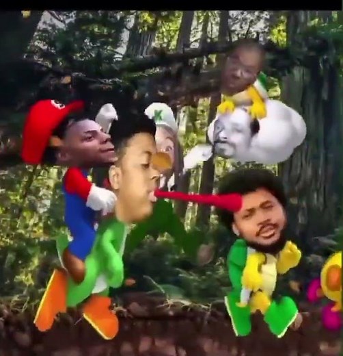 speed and kai in super mario meme