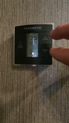 RV Quick Tip: Switch Dometic 3-Button Thermostat from Celsius to Fahrenheit in Seconds! 🚐💨 #rvlife