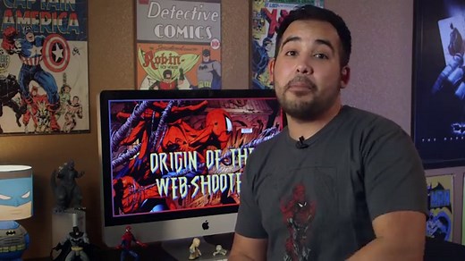 One shot: Origin of Spider-Man's web shooters