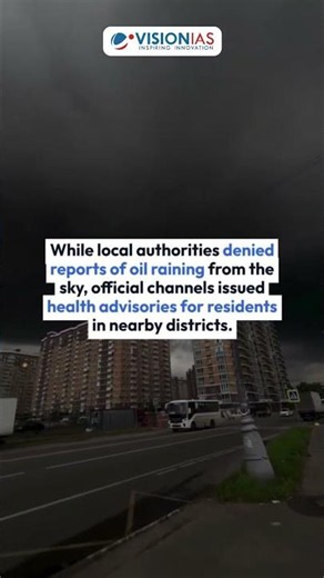 Ukraine's Drone Strike Triggers Reports of 'Black Rain' Over Moscow