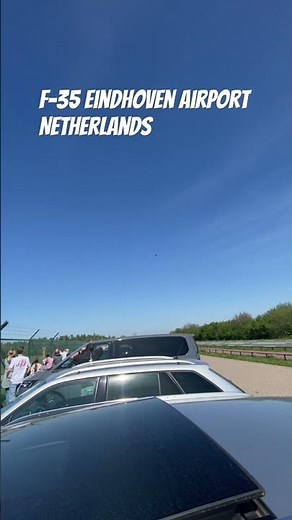 F-35 Eindhoven Airport Netherlands #f35 #eindhoven #airport #fyp