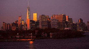New York Skyline Manhattan NYC. United States.