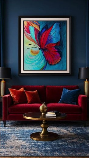 Blue Living Room Decor Ideas for a Stylish Smart Home #decor #interiordesign #home #opulentinteriors