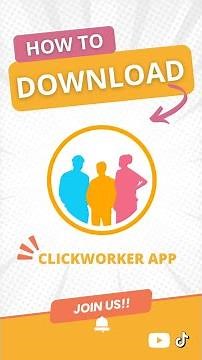 Start Earning with the clickworker app Today! 🚀 #shorts