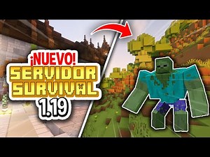 ✅ THE BEST SURVIVAL SERVER FOR MINECRAFT JAVA 1.19😱😍 Custom and PVP!