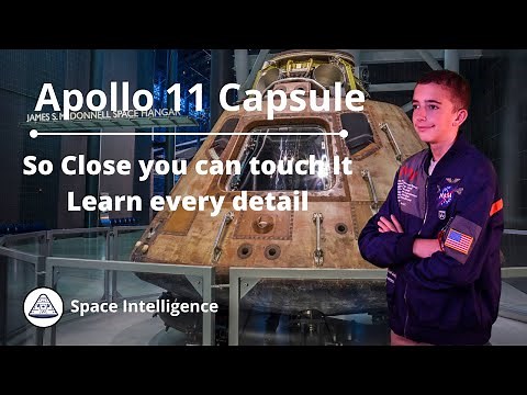 Apollo 11 Capsule: Up Close, It's Mission & History