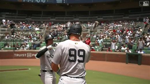 「法官」開砲先聲奪人👨‍⚖️ Aaron Judge擊出本季第36轟，一局上便替洋基取得1:0領先 👉他也追平「A.Rod」 Alex Rodriguez，以351轟並列洋基隊史第六 | MLB Taiwan 美國職棒大聯盟