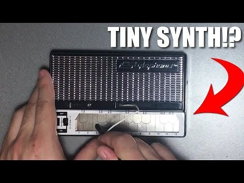 I try Stylophone for the First Time (Tiny Synthesizer)