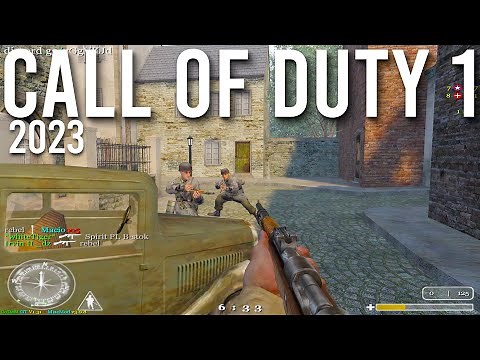 Call of Duty 1 Multiplayer In 2023