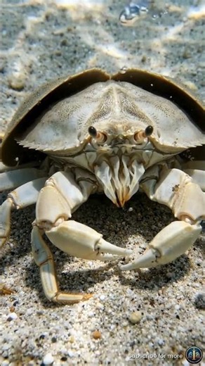 This Crab Has Survived All 5 Mass Extinctions #horseshoecrab #science #incrediblestories