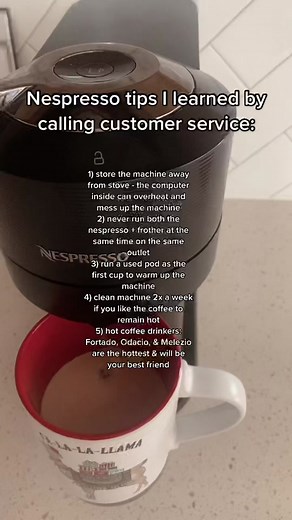 Shes high maintenance #nespressovertuo #nespresso #morningroutine #coffeetiktok @Nespresso