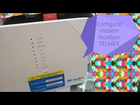 Configurar módem Arcadyan TELMEX(Cobre) - cambiar contraseña y red , ver equipos conectados