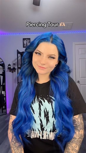 What should I get next? - - - #girlswithpiercings #piercings #piercingtour #eyebrowpiercings #tonguepiercing #bridgepiercing #nosepiercing #septumpiercing #stretchedears | Justine Schiavone