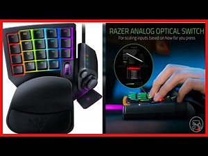 Razer Tartarus Pro Gaming Keypad: Analog-Optical Key Switches - 32 Programmable Keys - Customizable