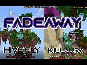 HiveFly&Killaura!Fadeaway!minecraft win10 hack