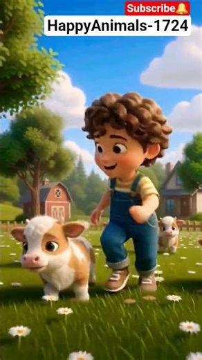 Pengembala sapi 🐮 #funny #reals #animals #shortvideo #sapi #cow #animation #boy