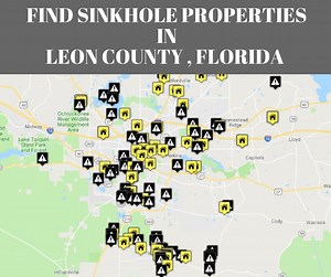 Sinkholes in Leon County, FL | Florida Sinkholes | Interactive Sinkhole Maps