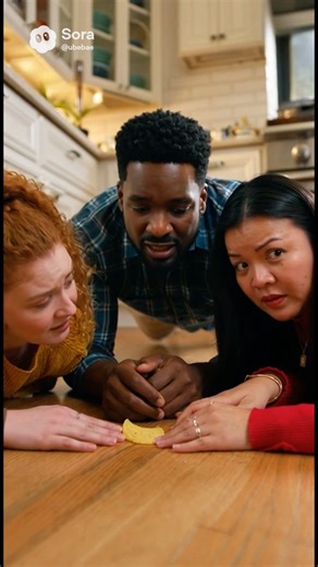 The Most Dramatic Chip Drop Ever 😱🍟 (Too Late…) #shorts #fyp