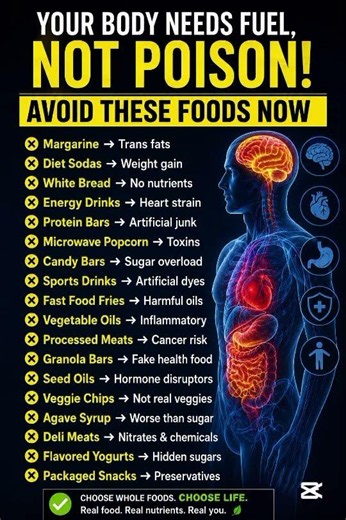Doctor Warning: Stop Eating These 18 Foods Immediately After 60