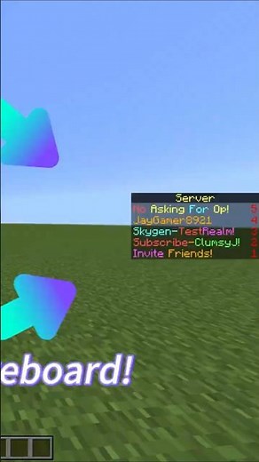 How to make a personal Scoreboard! In Minecraft Bedrock!