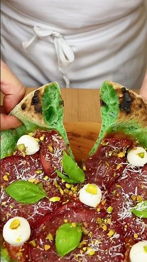 This GREEN Pizza Will Blow Your Mind 🤯🍕💚