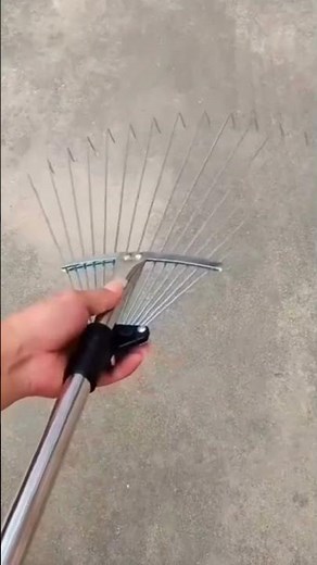 63in Adjustable Rake | Expandable Leaf Rake